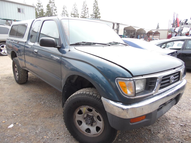 1996 TOYOTA TACOMA LX XTRA CAB GREEN 2.7L MT 4WD Z18155 - RANCHO TOYOTA ...